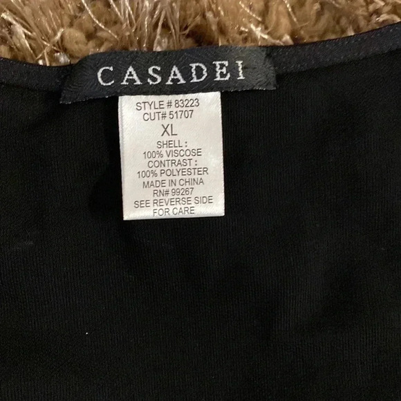 Casadei long mesh sleeves top size XL NWOT - Picture 2 of 4